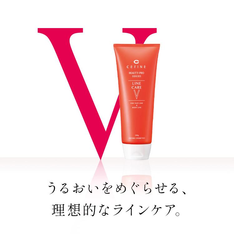 ラインケア−Ｖ 全身用マッサージジェル うるおい なめらか 肌コンディション マッサージジェル 200g  公式店 セフィーヌ CEFINE |  | 01