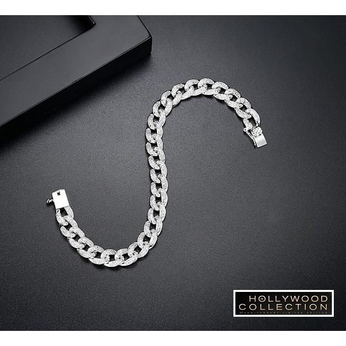 STAR JEWELRY チェーンブレスレット チェーン ブレスレット パヴェ ダイヤモンド ハリウッド スター
