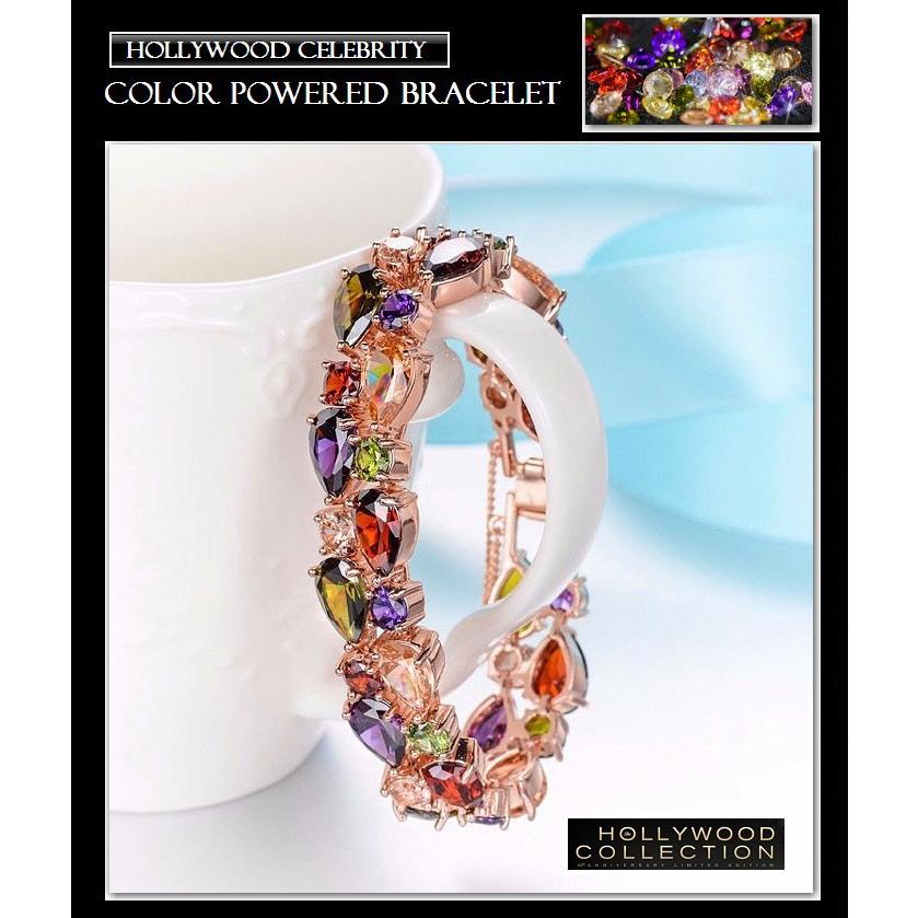 ブレスレット マルチカラー テイラー スウィフト グラミー賞 コレクション｜celeb-cz-jewelry｜08