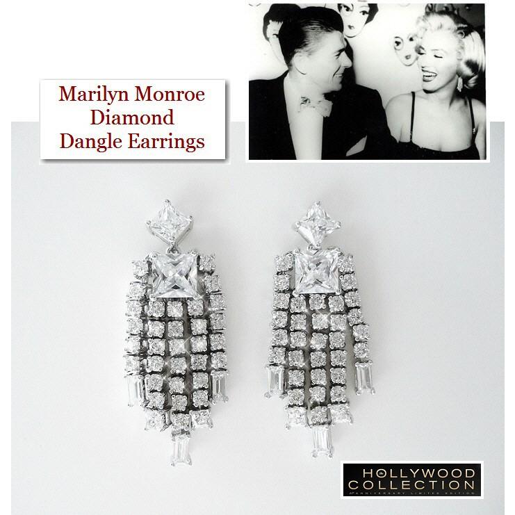 ピアス ダイヤモンド マリリン モンロー 揺れるピアス プライベート ジュエリー コレクション 