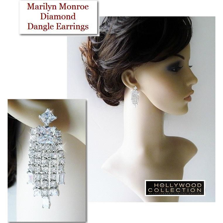 ピアス ダイヤモンド マリリン モンロー 揺れるピアス プライベート ジュエリー コレクション 
