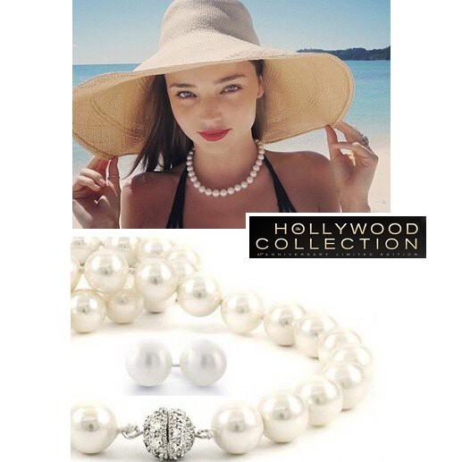 パール ネックレス セット 10mm 南洋真珠 冠婚葬祭 フォーマル シェルパール ミランダ カー コレクション Set Pearlwt 01 Hollywood Showcase 通販 Yahoo ショッピング