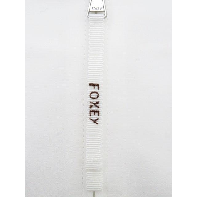 新品同様 FOXEY NEW YORK ブラウス スプリングワルツ 