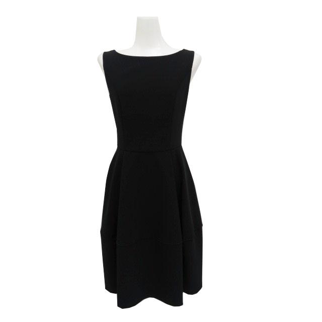 新品同様 FOXEY NEW YORK ドレス バロン 36344 ブラック  