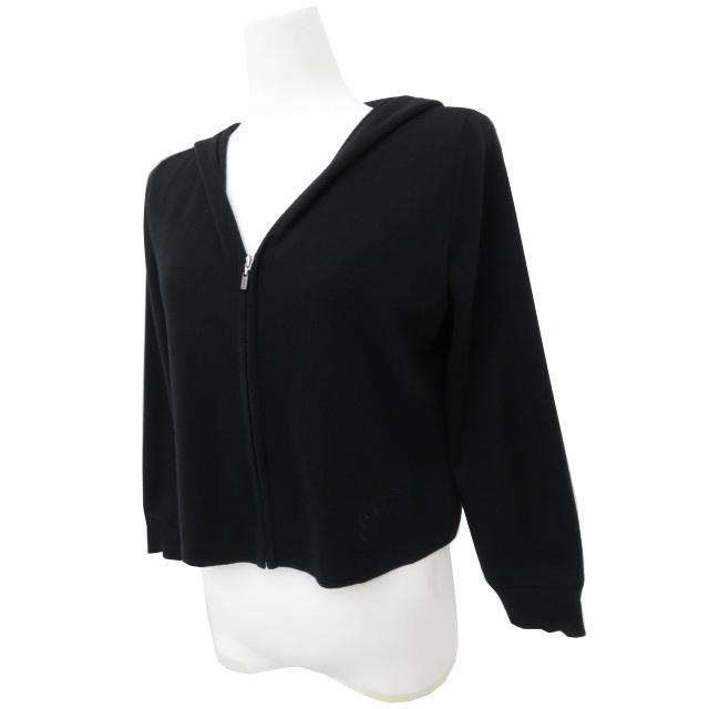 ＦＯＸＥＹ ＢＯＵＴＩＱＵＥ　ニットパーカ レナ　43379　ブラックブラック　38　'23年　A1【中古】_1