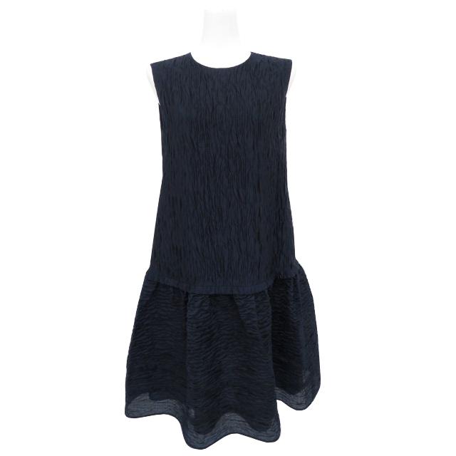 24年 ADEAM ワンピース 販売済み ChamberDress 2 ミッドナイト 24年