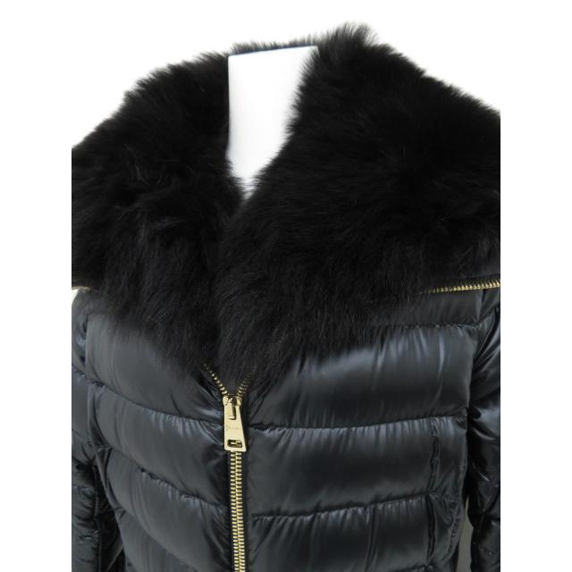 ＨＥＲＮＯ　ファー付きダウンコート 【ファー】 ブラック　44　A1【中古】_3