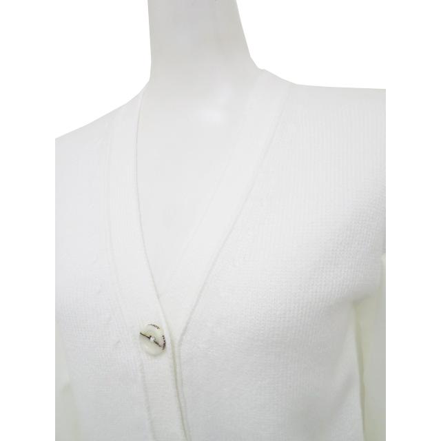 ADEAM（FOXEY） ADEAM/アディアム/FOXEY カーディガン 43616 ホワイト