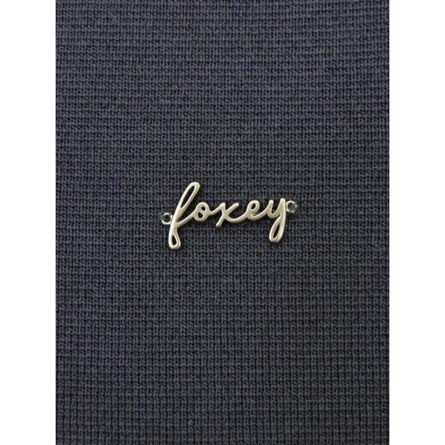 ＦＯＸＥＹ ＢＯＵＴＩＱＵＥ　ニットジャケット メヌエット　45335　ミッドナイトブルー　38　'25年　全サイズ・カラー共に完売品　新品同様【中古】_4
