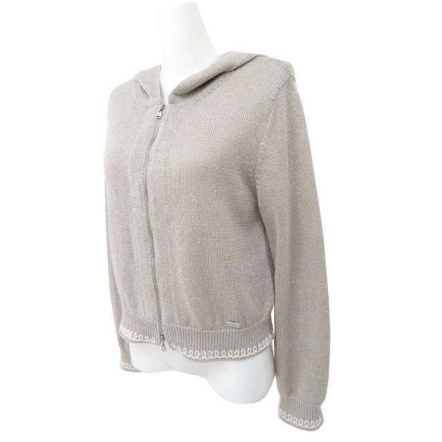 FOXEY BOUTIQUE　カーディガン リブレ　45013　ナチュラル　38　'25年　中古A1美品　＃FE掲載_1