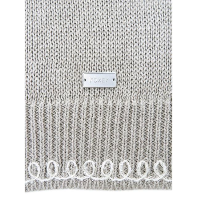 FOXEY BOUTIQUE　カーディガン リブレ　45013　ナチュラル　38　'25年　中古A1美品　＃FE掲載_4
