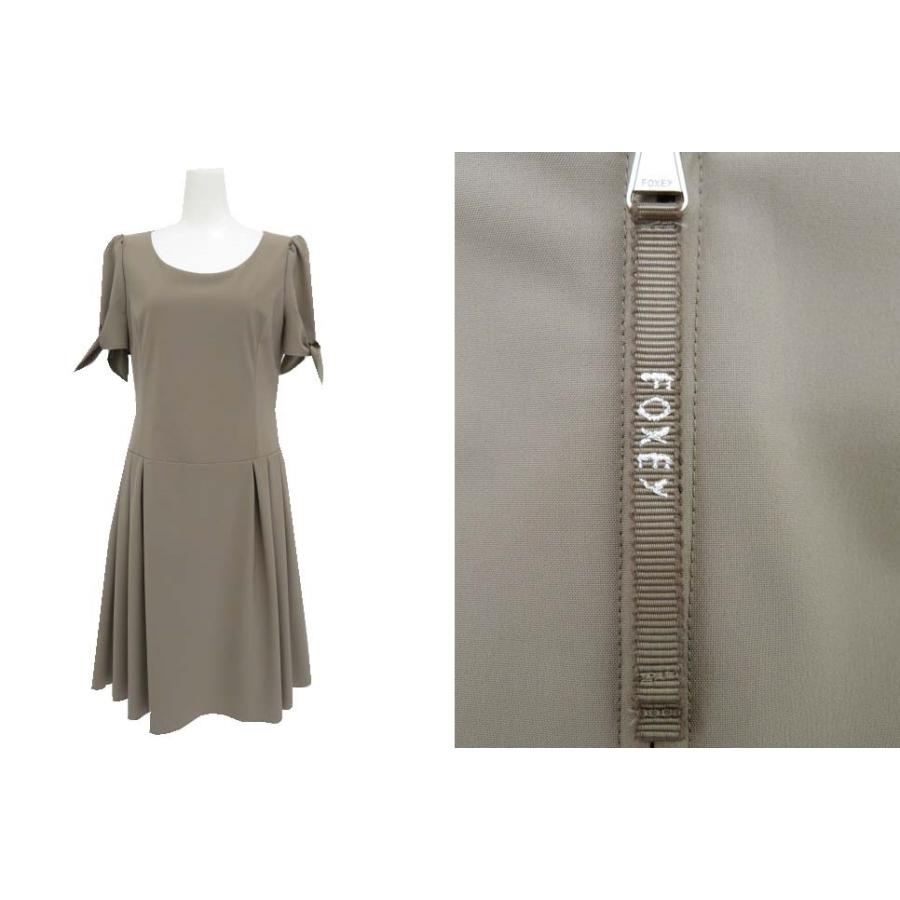 破格値下げ 新品同様 ｆｏｘｅｙ ｙｏｒｋ ドレス レディシック ブラウン 40 年 ｎｅｗ ワンピース Www Doebem Org Br
