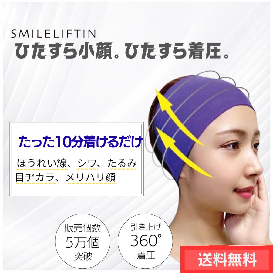 小顔矯正バンド 送料無料 スマイルリフティン 小顔矯正 小顔バンド 小