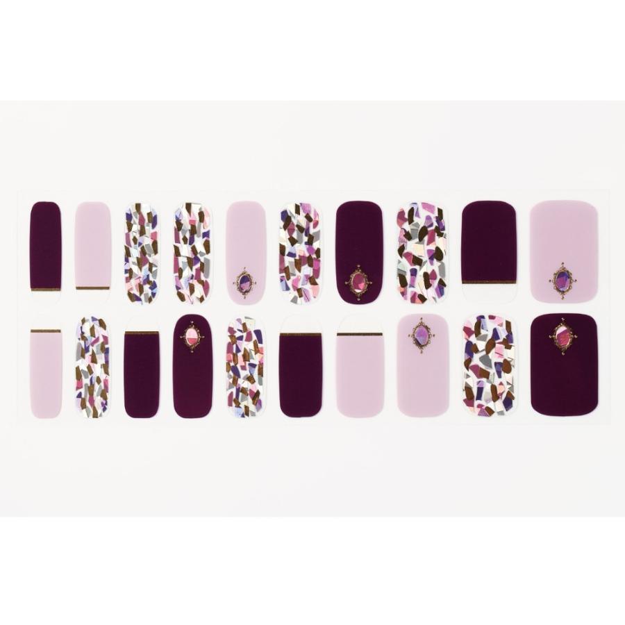 ゆうパケット Glossyblossomジェルネイルシール Grace Violet Gb キラキラ ホロ シンプル セルフネイル Gb セレビューティー 通販 Yahoo ショッピング