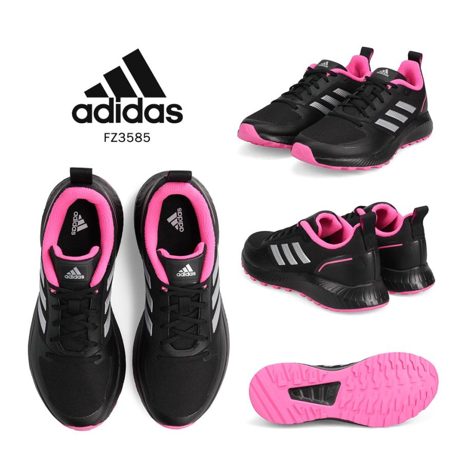 アディダス ランニングシューズ レディース ジョギングシューズ スニーカー 黒 ローカット ブラック ピンク CORERUNNER TR W FZ3585 GW4051 アディダス ランニングシューズ レディース ジョギングシューズ スニーカー 黒 ローカット ブラック ピンク CORERUNNER TR W FZ3585 GW4051