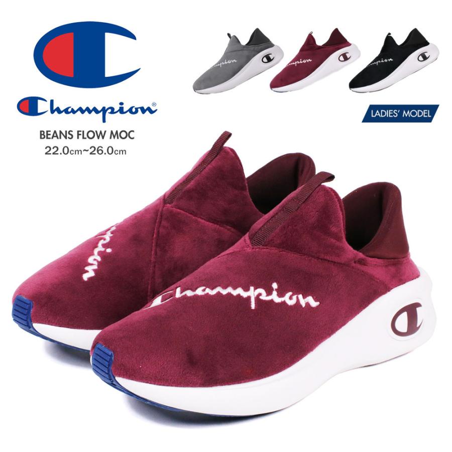 チャンピオン 2way モックシューズ レディース かかとが踏める 軽量 スリッポン サボ 履きやすい 疲れにくい 黒 ブラック グレー ワインレッド 赤 Act033 Cp Act033 スニーカー ファッション セレブル 通販 Yahoo ショッピング