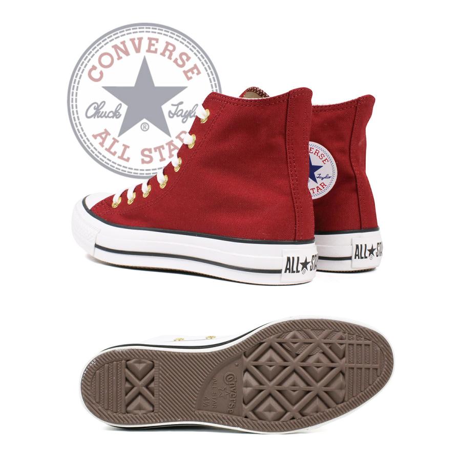 コンバース オールスター ハイカット スニーカー レディース メンズ ブランド ジュニア スニーカー 小さいサイズ 大きいサイズ 白 ホワイト ブラウン レッド 赤 Cv As Flateyelets Hi スニーカー ファッション セレブル 通販 Yahoo ショッピング