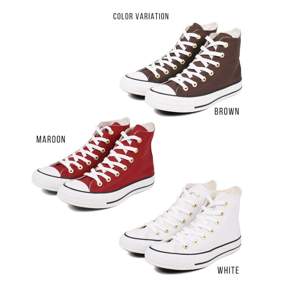 コンバース オールスター ハイカット スニーカー レディース メンズ ブランド ジュニア スニーカー 小さいサイズ 大きいサイズ 白 ホワイト ブラウン レッド 赤 Cv As Flateyelets Hi スニーカー ファッション セレブル 通販 Yahoo ショッピング
