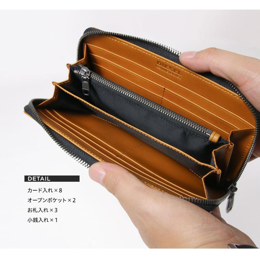ディーゼル 財布 メンズ 本革 長財布 ブランド DIESEL ラウンド ディーゼル 財布 メンズ 本革 長財布 ブランド DIESEL ラウンド
