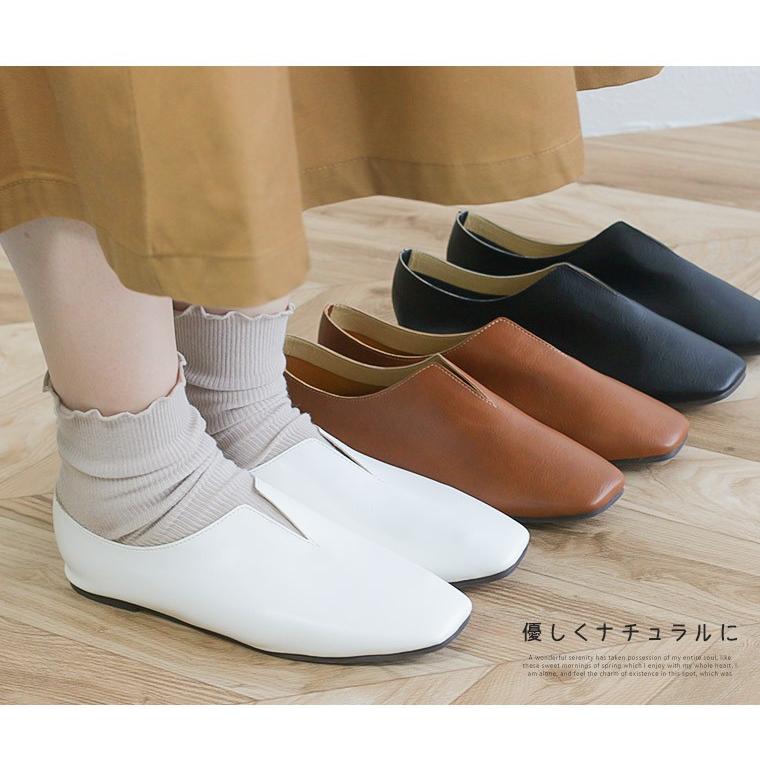 パンプス 痛くない 歩きやすい ローヒール 黒 カジュアル シューズ レディース ぺたんこ シンプル 通勤 カッターシューズ ブラック 白 ホワイト ブラウン 2167 Facs 2167 Y スニーカー ファッション セレブル 通販 Yahoo ショッピング