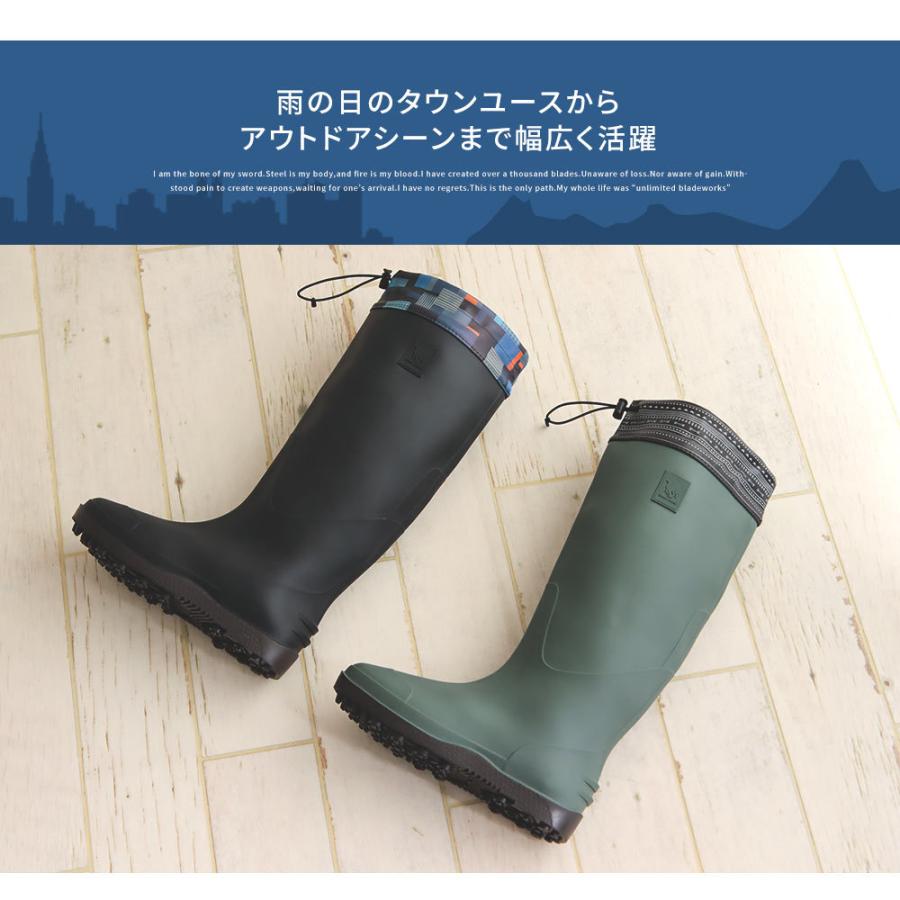 レインブーツ メンズ 長靴 折りたたみ ロングブーツ 防水 パッカブル シンプル 防滑 滑りにくい キャンプ アウトドアガーデニング 黒 ブラック カーキ 5630 Gc 5630 スニーカー ファッション セレブル 通販 Yahoo ショッピング