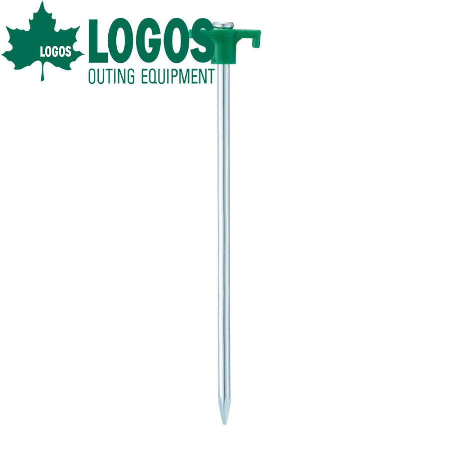 ロゴス LOGOS Qセットメイト ネイルペグ25cm 4pcs テント タープ 設営 ペグ 25cm 4本 セット スチール クギ 釘 アクセサリー レジャー キャンプ｜celeble