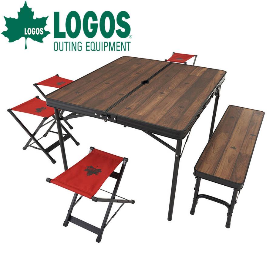 ロゴス LOGOS Tracksleeper ベンチ＆チェアテーブルセット6 テーブル