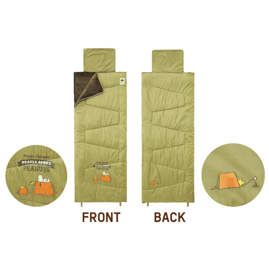 LOGOS（ロゴス） LOGOS SNOOPY クッションシュラフ スヌーピー