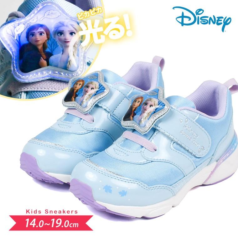 スニーカー アナと雪の女王 女の子 キッズ ディズニー プリンセス 光る靴 マジックテープ 軽量 靴 光る 洗える 保育園 幼稚園 Led エルサ プレゼント 水色 C1250 Nankyu Dn C1250 スニーカー ファッション セレブル 通販 Yahoo ショッピング
