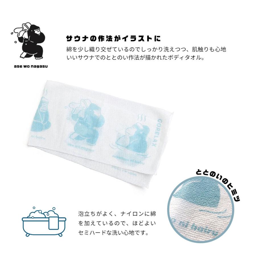 ボディタオル 日本製 固め キャラクター 綿 ナイロン サウナ 温泉 お風呂 バスグッズ プレゼント サウナグッズ ブルー グレー ゴリラ セミハード Pine Bodytowel スニーカー ファッション セレブル 通販 Yahoo ショッピング
