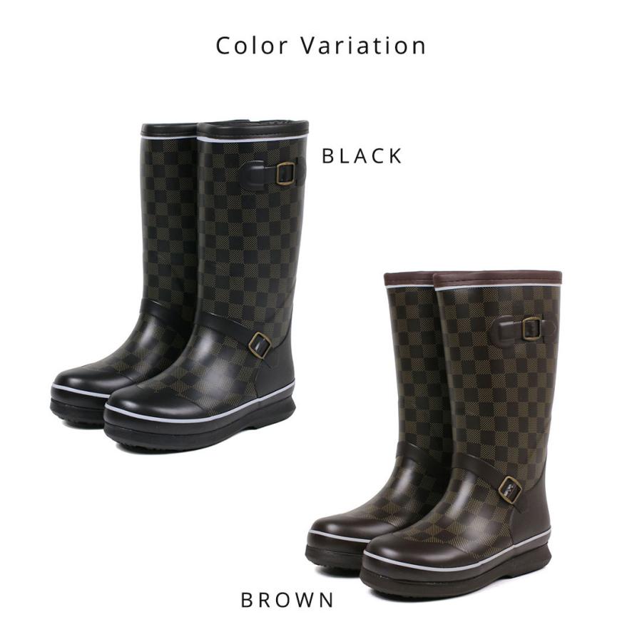 長靴 レディース 防寒 雪 レインブーツ おしゃれ ロング 幅広 3e 痛くない シンプル あったか 秋冬 アウトドア 雨靴 レインシューズ ブラック 黒 ブラウン 662 Tohog Lm 662 Celeble Yahoo 店 通販 Yahoo ショッピング