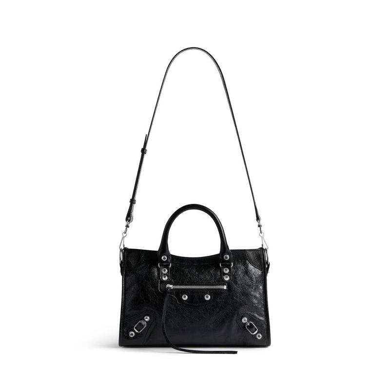 BALENCIAGA バレンシアガ メンズ LE CITY スモール バッグ【ブラック 