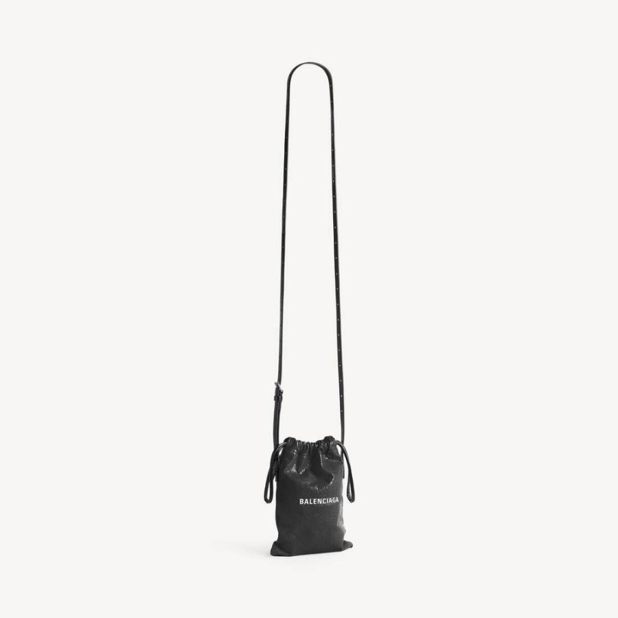 バレンシアガ BALENCIAGA メンズ SHOPPER フォンホルダー【ブラック 】【送料無料】【正規品】の画像