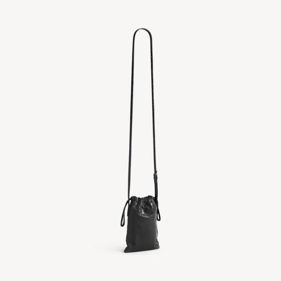 バレンシアガ BALENCIAGA メンズ SHOPPER フォンホルダー【ブラック 】【送料無料】【正規品】の画像