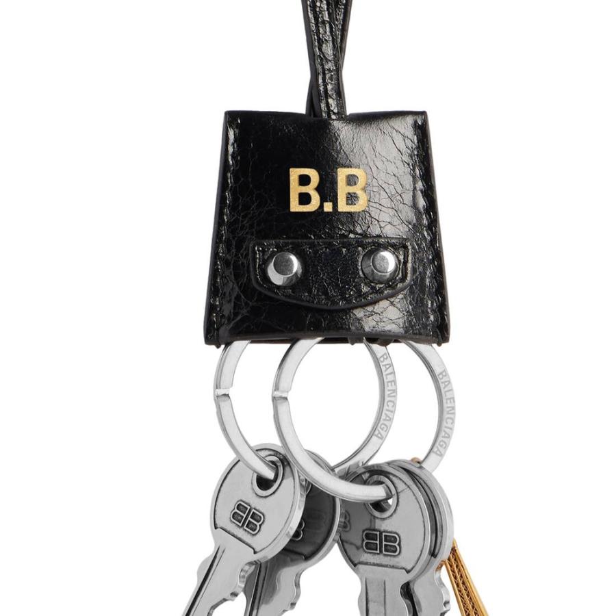 バレンシアガ BALENCIAGA メンズ LE CITY チャーム エッフェル【ブラック 】【送料無料】【正規品】の画像