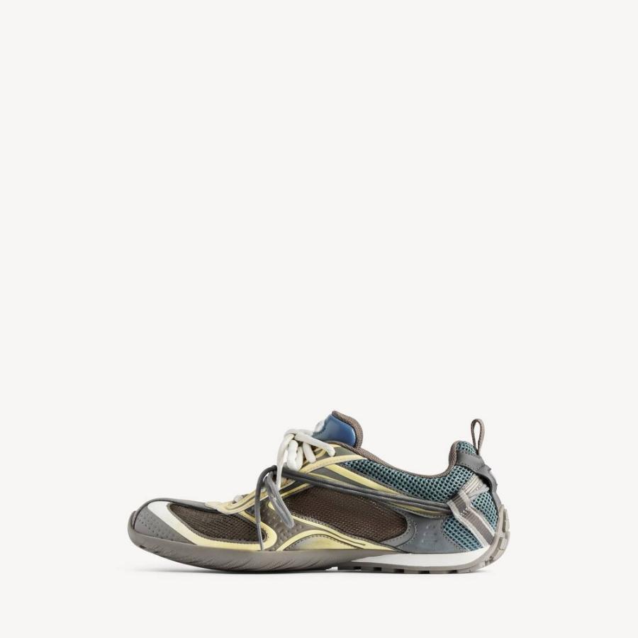 バレンシアガ BALENCIAGA メンズ RADAR GRADIENT LINES スニーカー【ブラウン/ブルー/イエロー/グレー 】【送料無料】【正規品】の画像