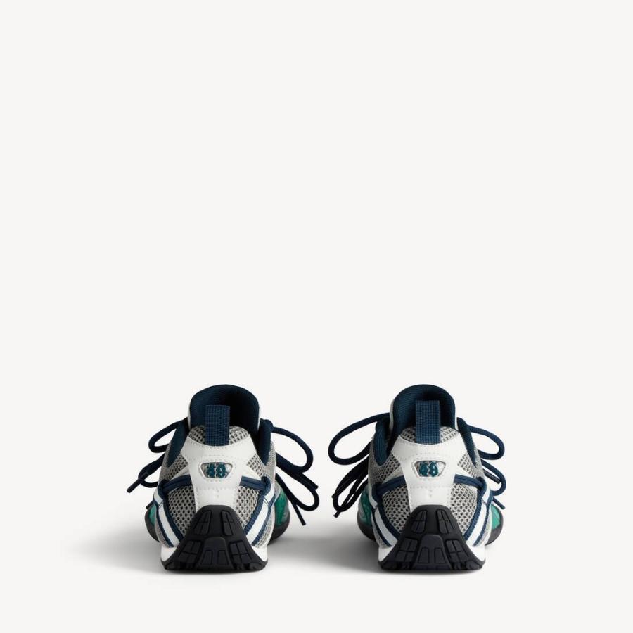 バレンシアガ BALENCIAGA メンズ RADAR GRADIENT LINES スニーカー【ライトグレー/グリーン/ブラック 】【送料無料】【正規品】の画像