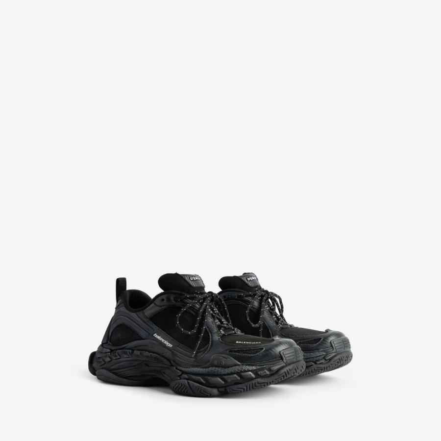 バレンシアガ BALENCIAGA メンズ TRIPLE S.2 スニーカー【ブラック/ダークグレー 】【送料無料】【正規品】の画像