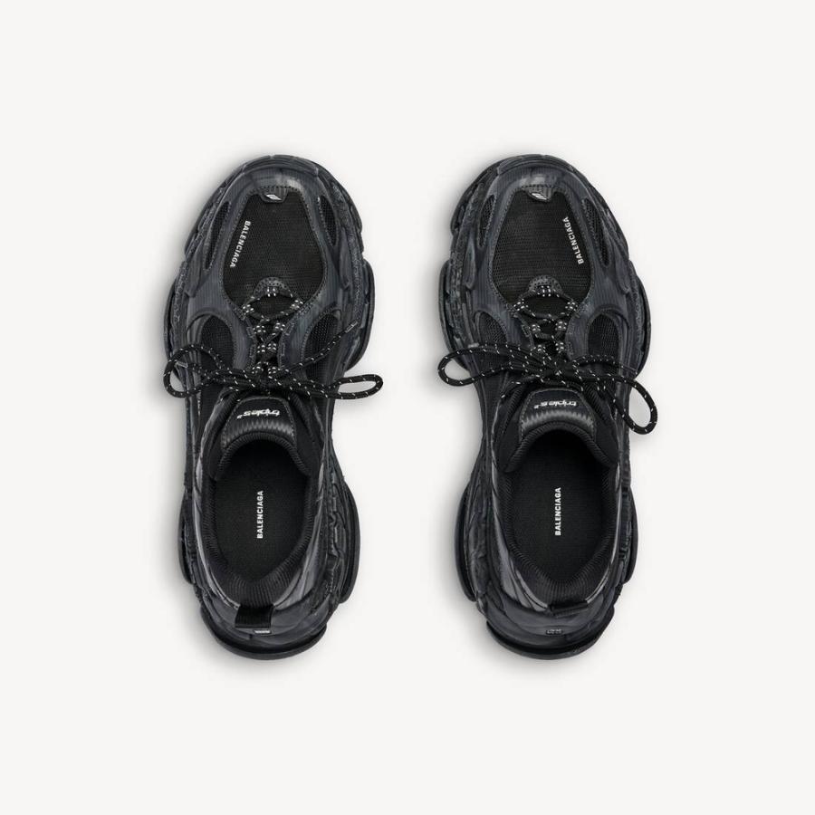 バレンシアガ BALENCIAGA メンズ TRIPLE S.2 スニーカー【ブラック/ダークグレー 】【送料無料】【正規品】の画像