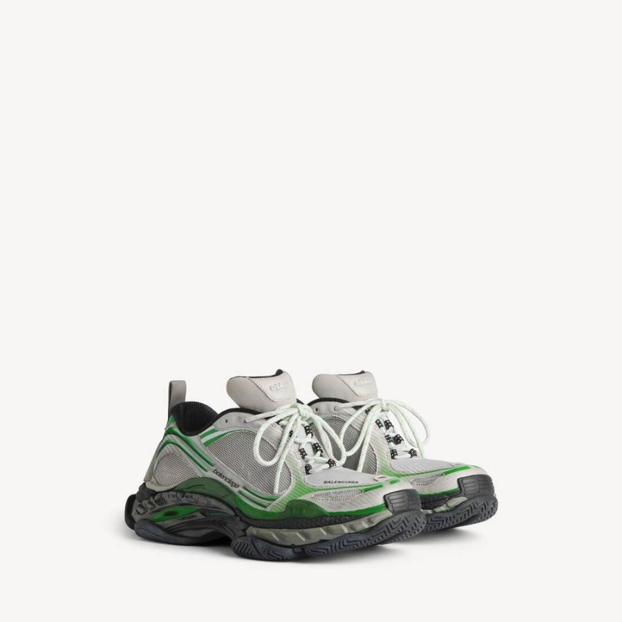 バレンシアガ BALENCIAGA メンズ TRIPLE S.2 スニーカー【グレー/グリーン 】【送料無料】【正規品】の画像