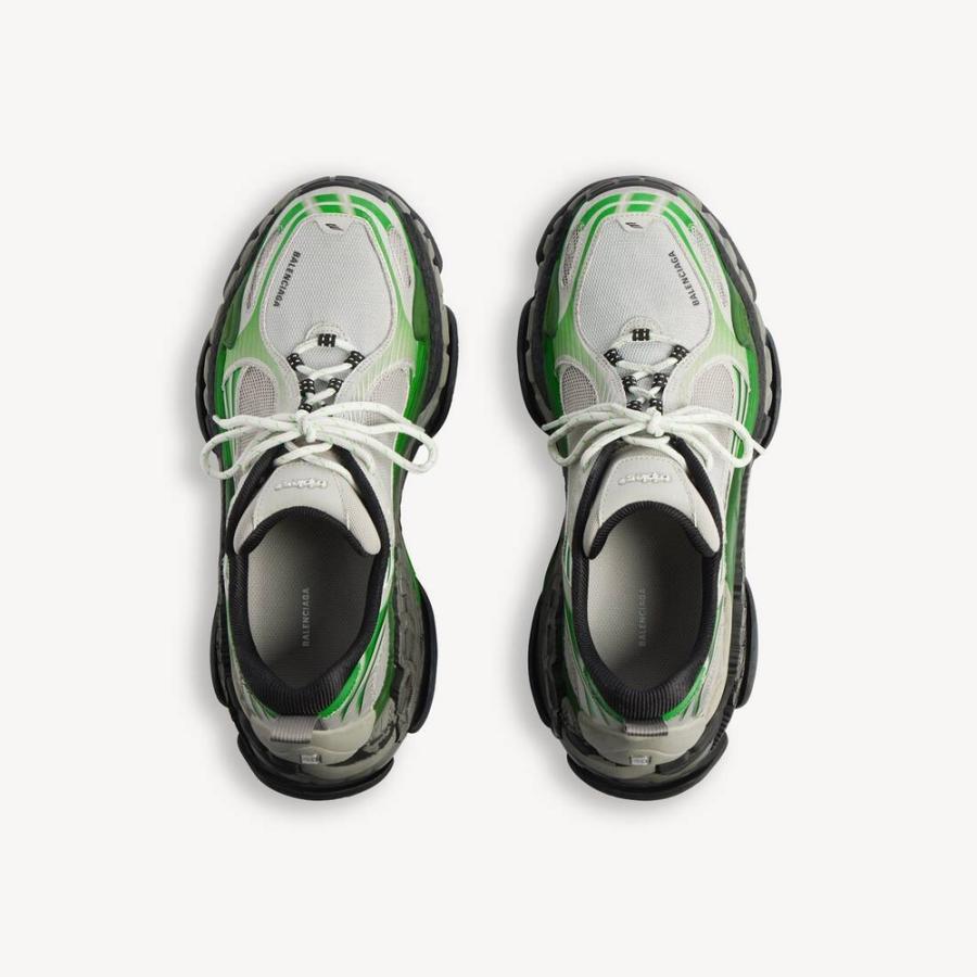 バレンシアガ BALENCIAGA メンズ TRIPLE S.2 スニーカー【グレー/グリーン 】【送料無料】【正規品】の画像
