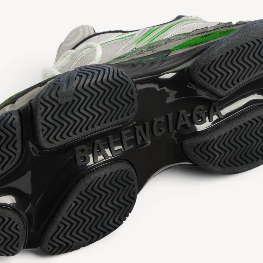 バレンシアガ BALENCIAGA メンズ TRIPLE S.2 スニーカー【グレー/グリーン 】【送料無料】【正規品】の画像
