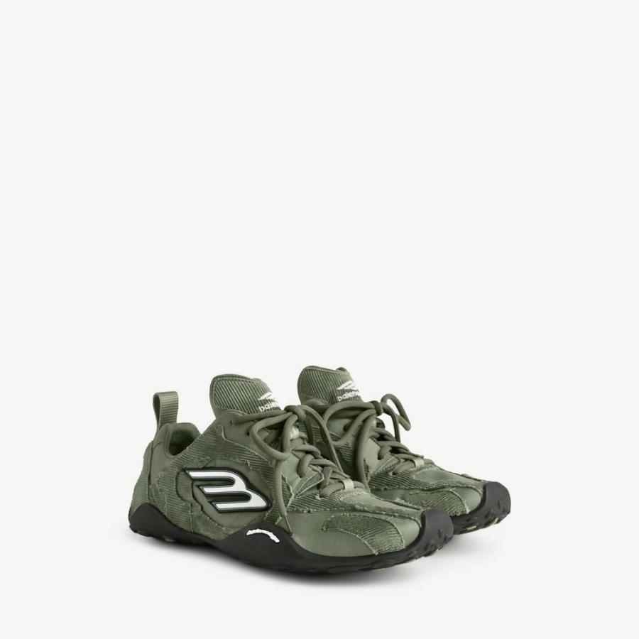 バレンシアガ BALENCIAGA メンズ MONDAY ULTRA スニーカー【カーキ/ブラック/ホワイト 】【送料無料】【正規品】の画像