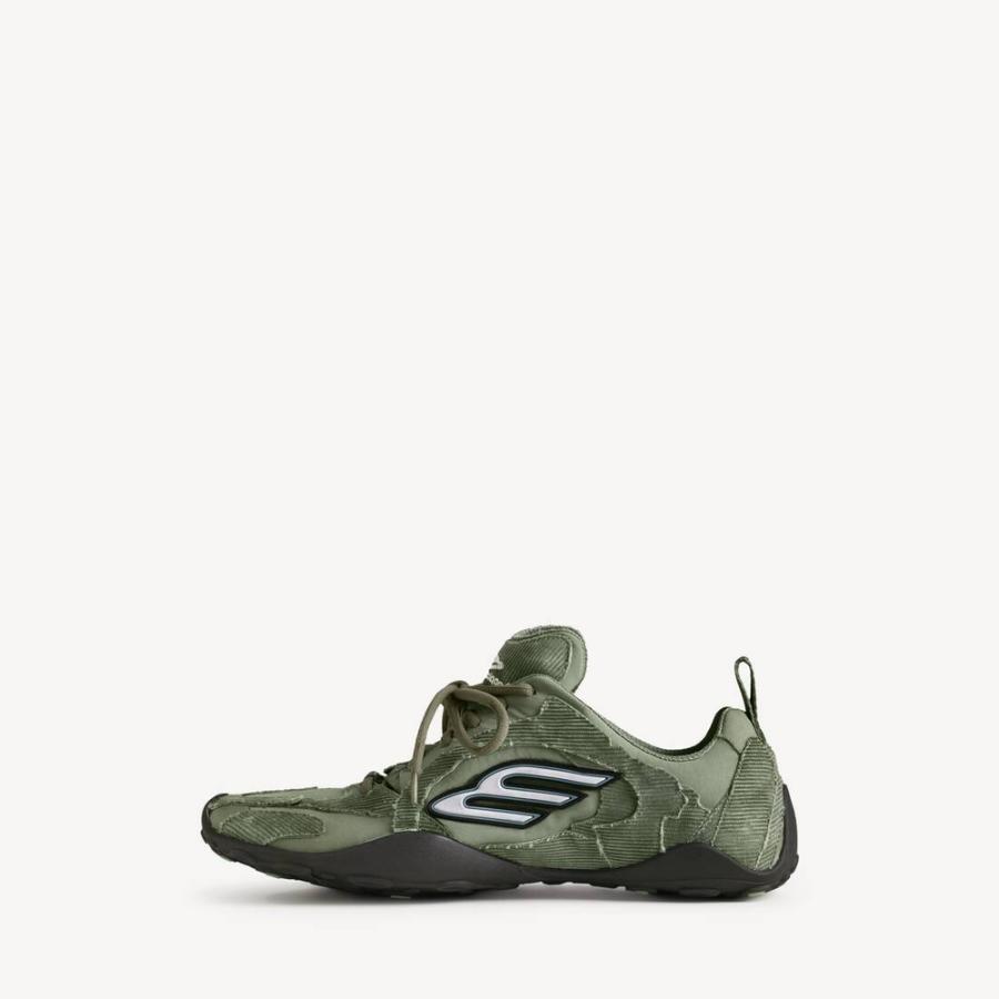 バレンシアガ BALENCIAGA メンズ MONDAY ULTRA スニーカー【カーキ/ブラック/ホワイト 】【送料無料】【正規品】の画像