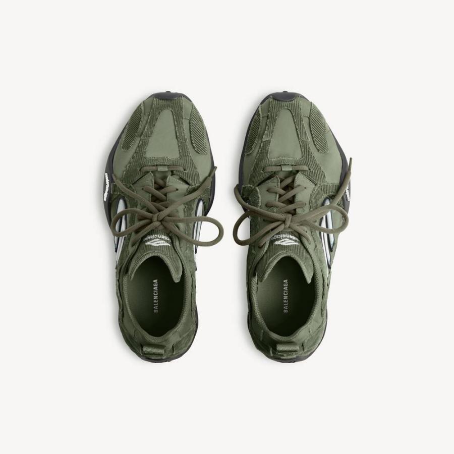 バレンシアガ BALENCIAGA メンズ MONDAY ULTRA スニーカー【カーキ/ブラック/ホワイト 】【送料無料】【正規品】の画像