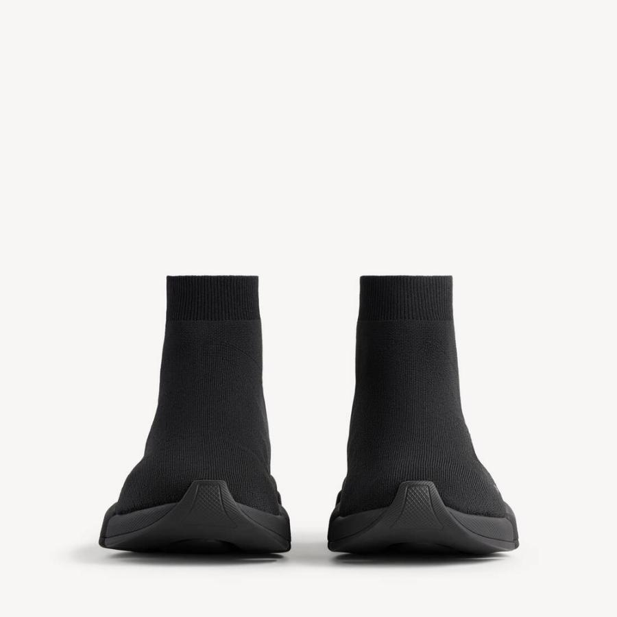 バレンシアガ BALENCIAGA メンズ SPEED 2.0 リサイクルニット スニーカー【ブラック 】【送料無料】【正規品】の画像