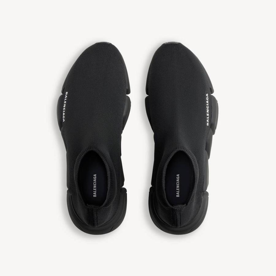 バレンシアガ BALENCIAGA メンズ SPEED 2.0 リサイクルニット スニーカー【ブラック 】【送料無料】【正規品】の画像
