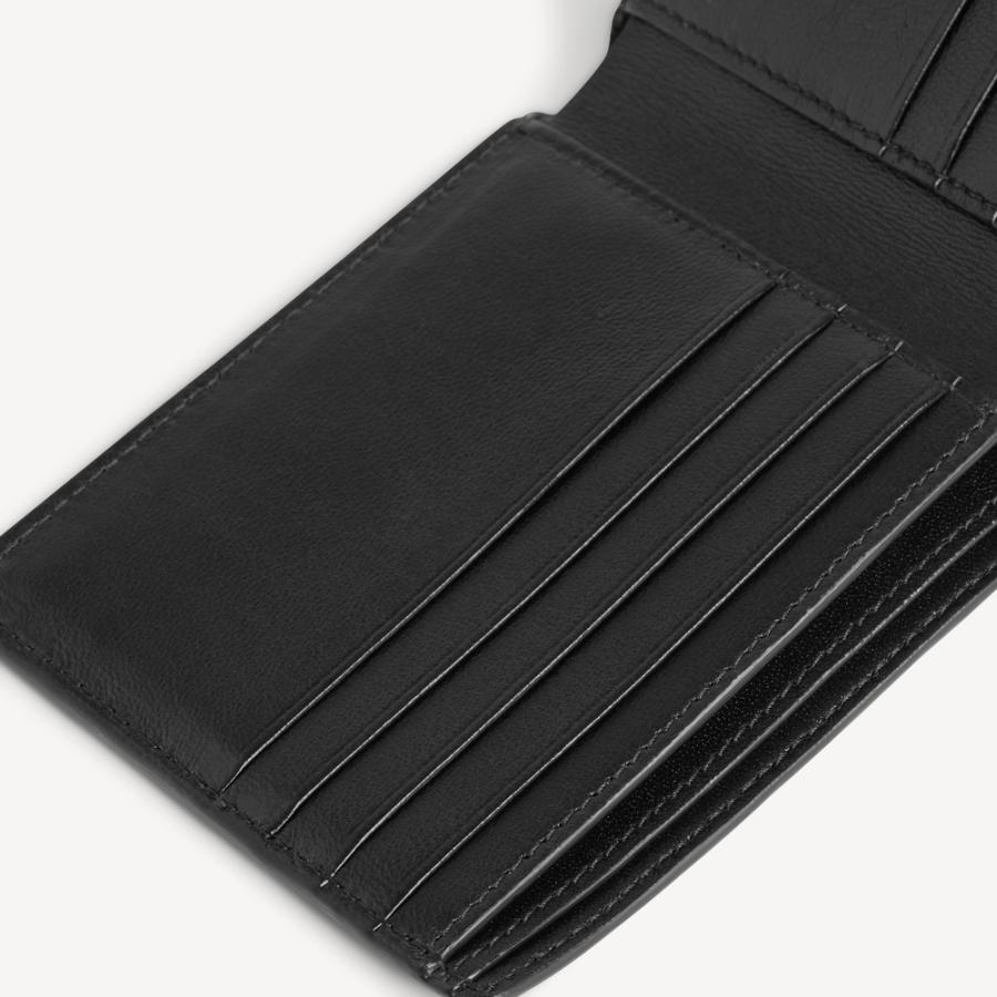 バレンシアガ BALENCIAGA メンズ BALENCIAGA | NBA COLLABORATION CASH スクエア フォールデッド 財布【ブラック 】【送料無料】【正規品】の画像