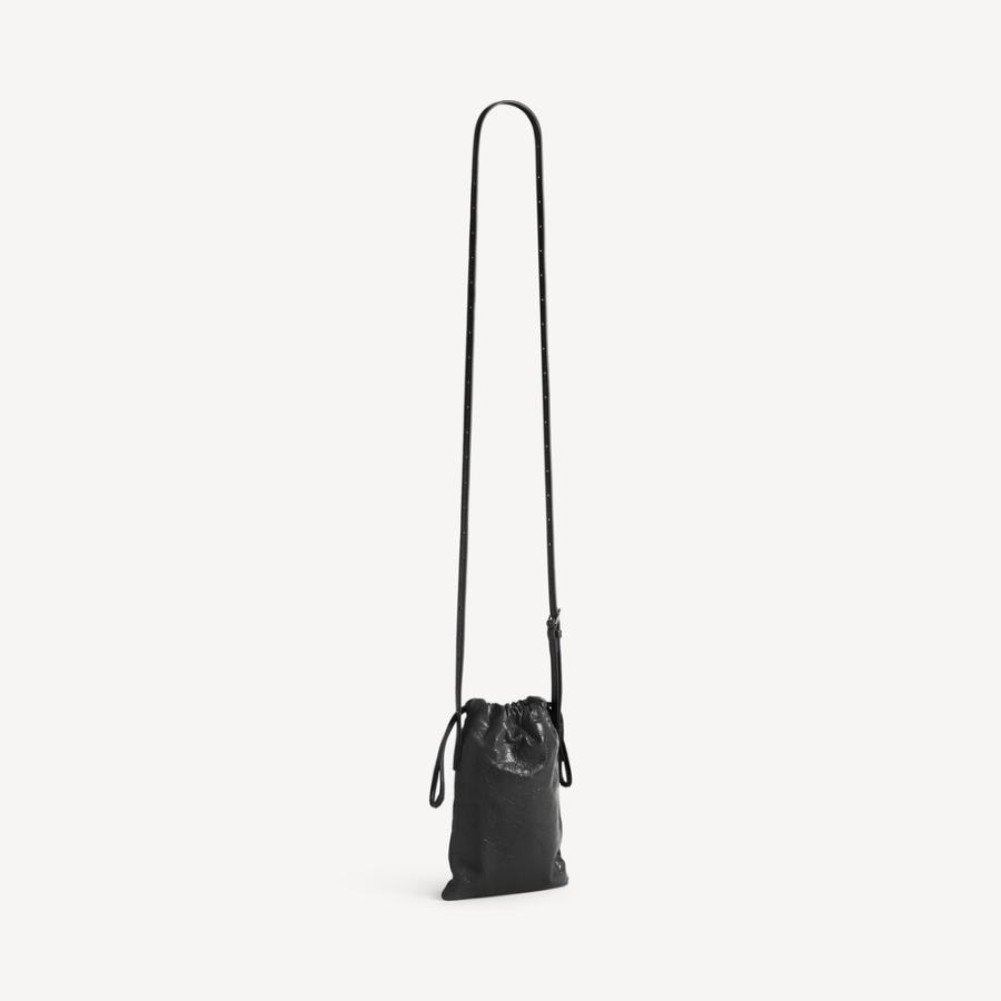 バレンシアガ BALENCIAGA メンズ SHOPPER フォンホルダー【ブラック 】【送料無料】【正規品】の画像