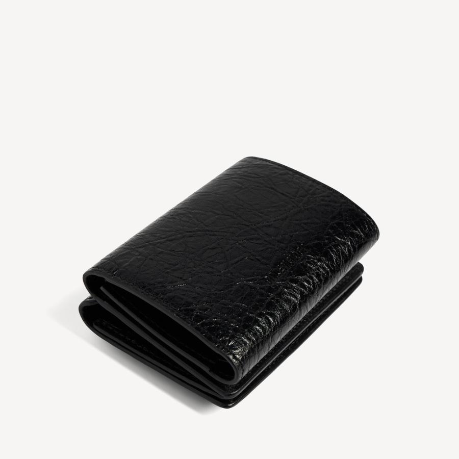 バレンシアガ BALENCIAGA メンズ LE CITY ミニ ウォレット 財布【ブラック 】【送料無料】【正規品】の画像
